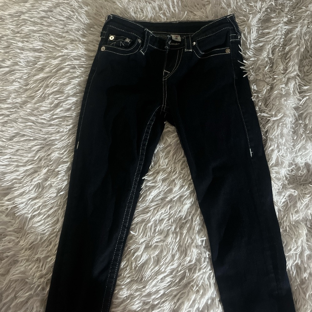 True Religion Black Skinny Jeans